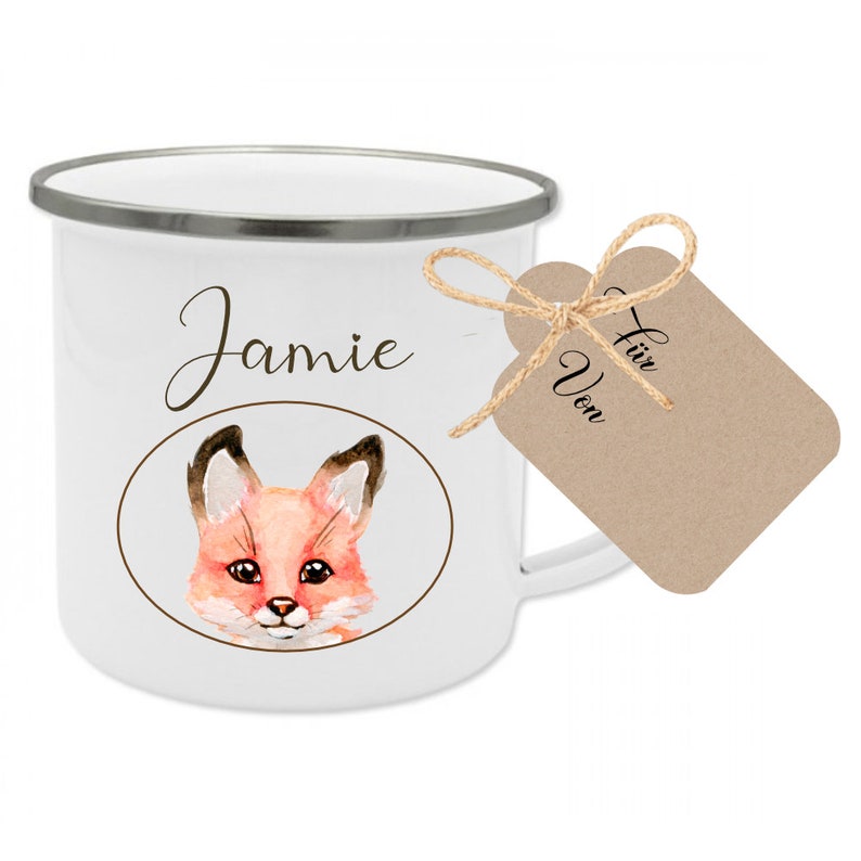 Personalisierte Kindertasse mit Namen Geschenk Tasse Hase Geburtstag Namenstasse Einschulung Kindertag Ostern 5 Motive zur Auswahl Bild 3