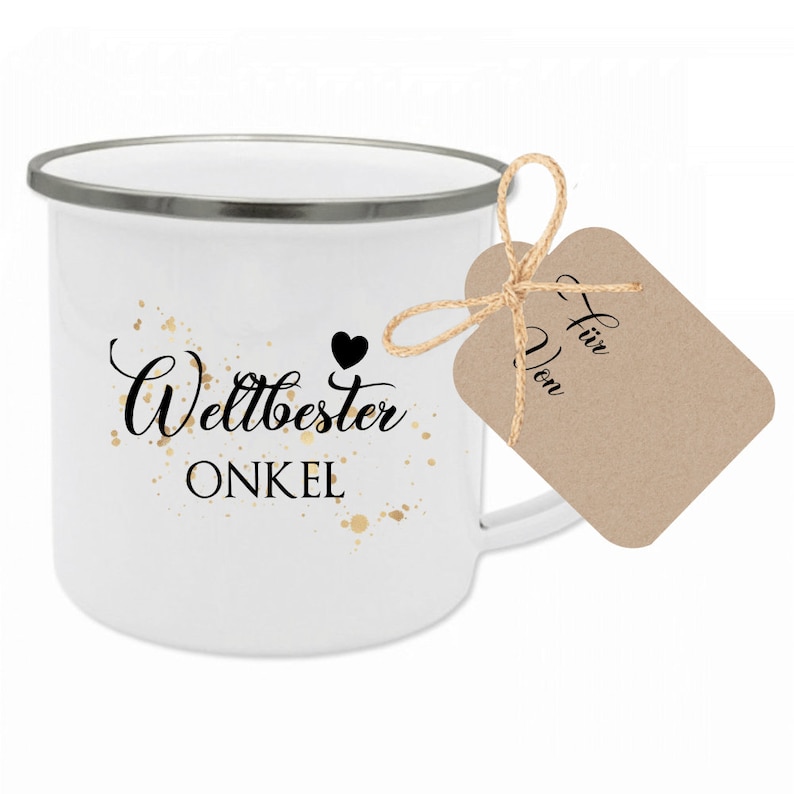 Geschenk für den Weltbesten Onkel Tasse mit