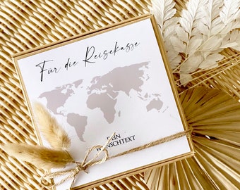 Cash gift travel travel fund world map cash gift cash gift holiday birthday travel voucher gift travel manufacturer lovingly