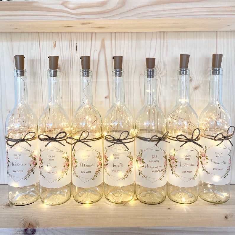 ManufakturLiebevoll Bottle Light - Thumbnail 2
