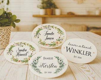Door sign personalized