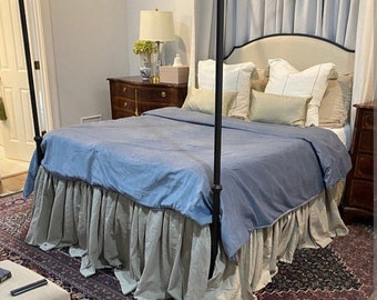 Split King Bed Skirt Split King Bed Skirt, Split Cal King Adjustable Bed Skirts