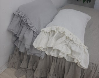 pillowcase with frill