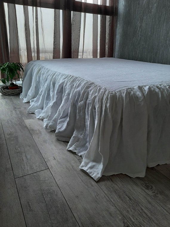 Shabby Chic Bed Skirt Queen Hanaposy