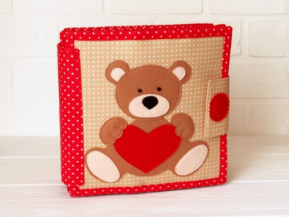 interactive learning baby quiet book