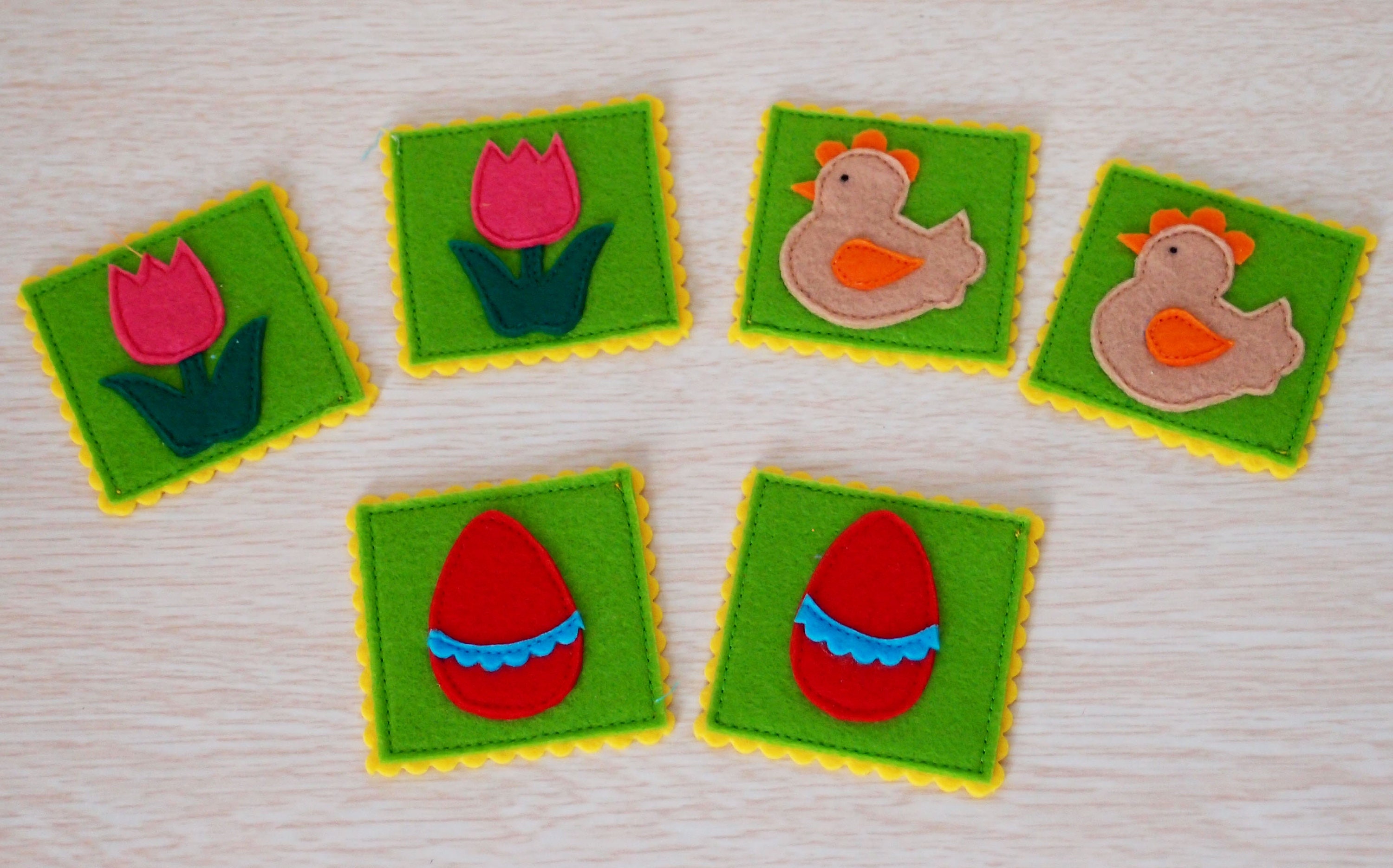 Memory Matching Game Concentration Game Easter Themed - Etsy