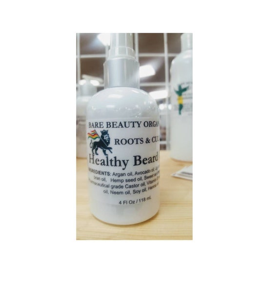 Roots Culture Healthy Beard Oil 4 Oz Porosity Hair Etsy