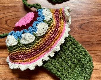 Mushroom crossbody bag