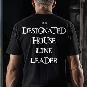 Designated House Line Leader T-Shirt - Halloween Horror Nights 2025
