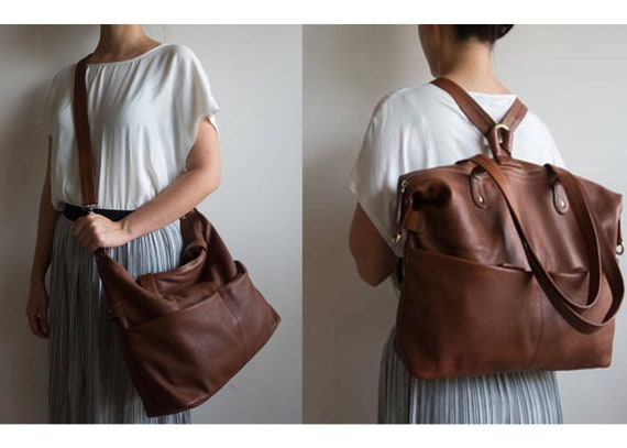 leather diaper bags