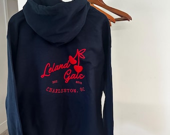 Custom Puff Print Logo Hoodie | Matching Girls Trip Sweatshirt | Personalized Group Hoodie | Bachelorette Weekend | Friend Group Gift