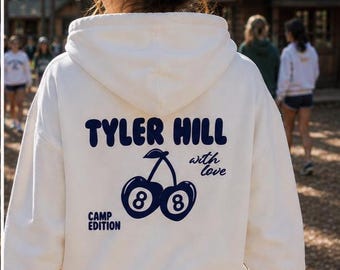 Custom Camp Sweatshirt, Oversized Hoodie, Bunk Gift, WF Cherries
