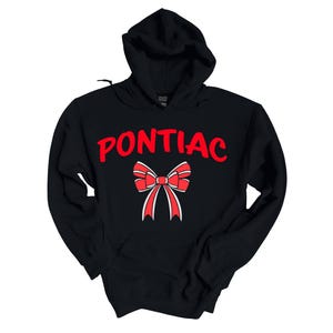 Custom Camp Bow Hoodie: Oversized Camp Sweatshirt