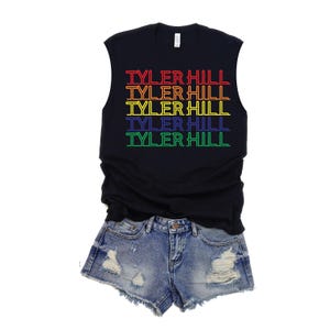Custom Camp Muscle Tee: Personalized Kids Camp T-Shirt