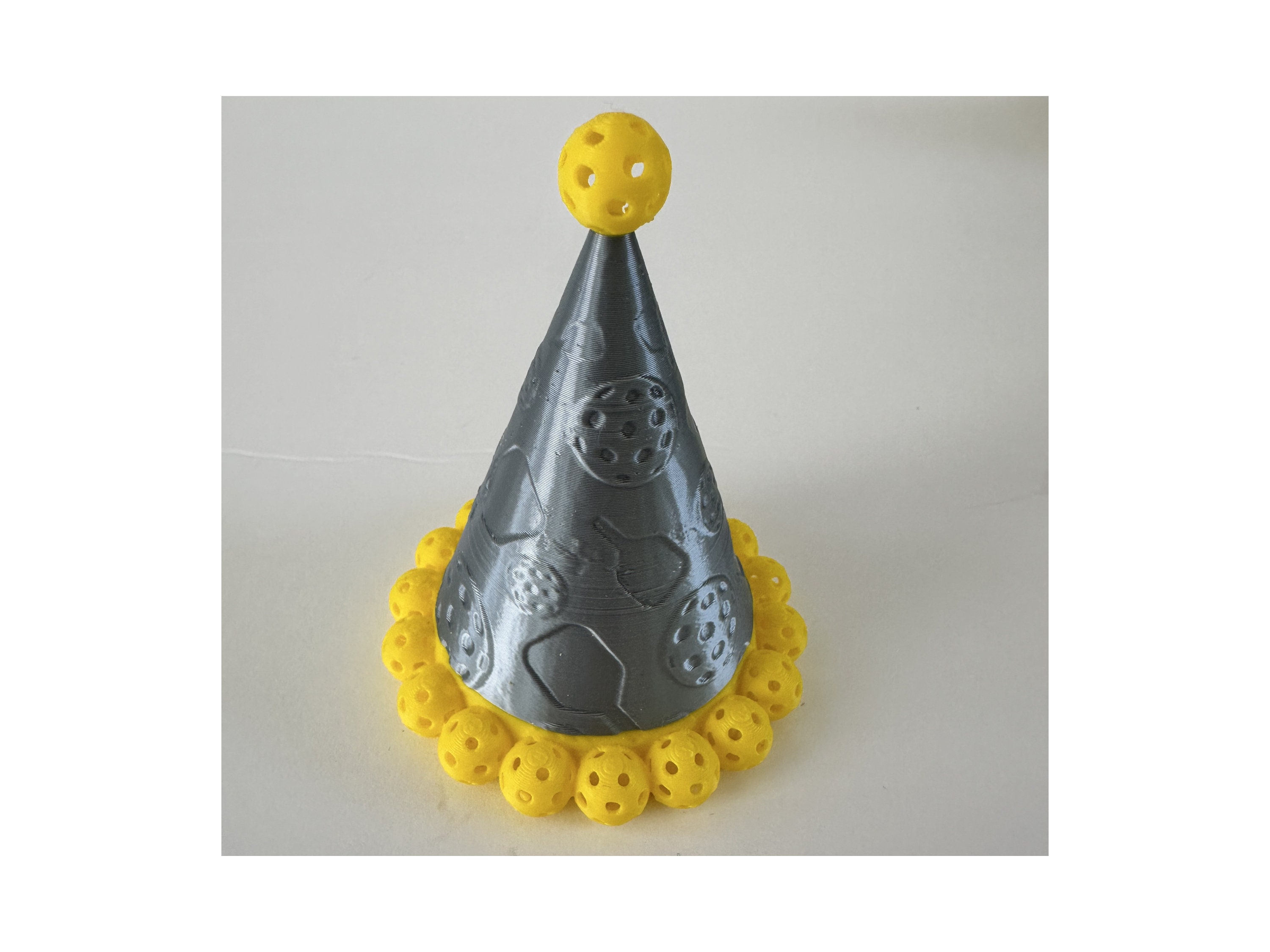 Pickleball Cake Topper: Birthday Party Pack with Mini Paddles & Balls - Thumbnail 4