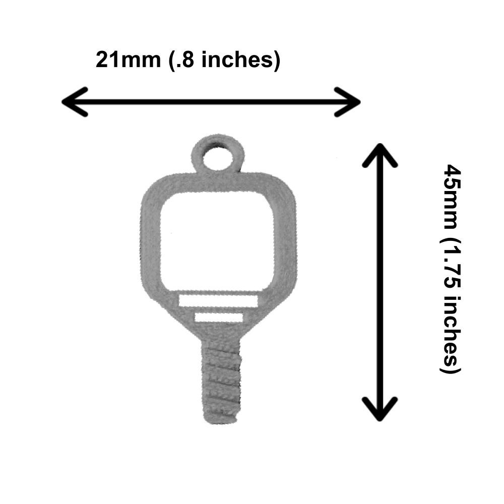 Mini Pickleball Paddles & Balls: Crafting Charms - 18pc Set - Thumbnail 5
