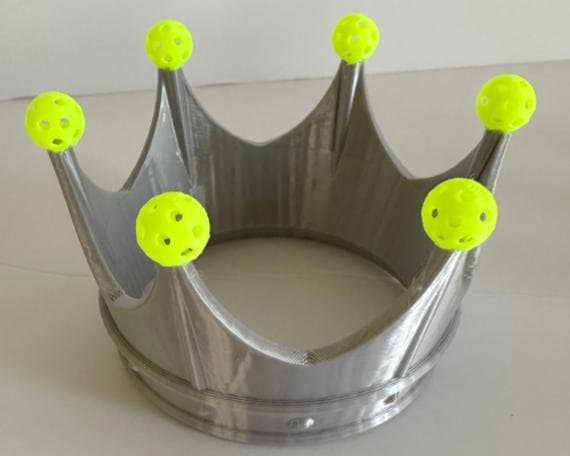 Mini Pickleball Tournament Crowns: Gold, Silver & Bronze Champion Trophies - Thumbnail 6
