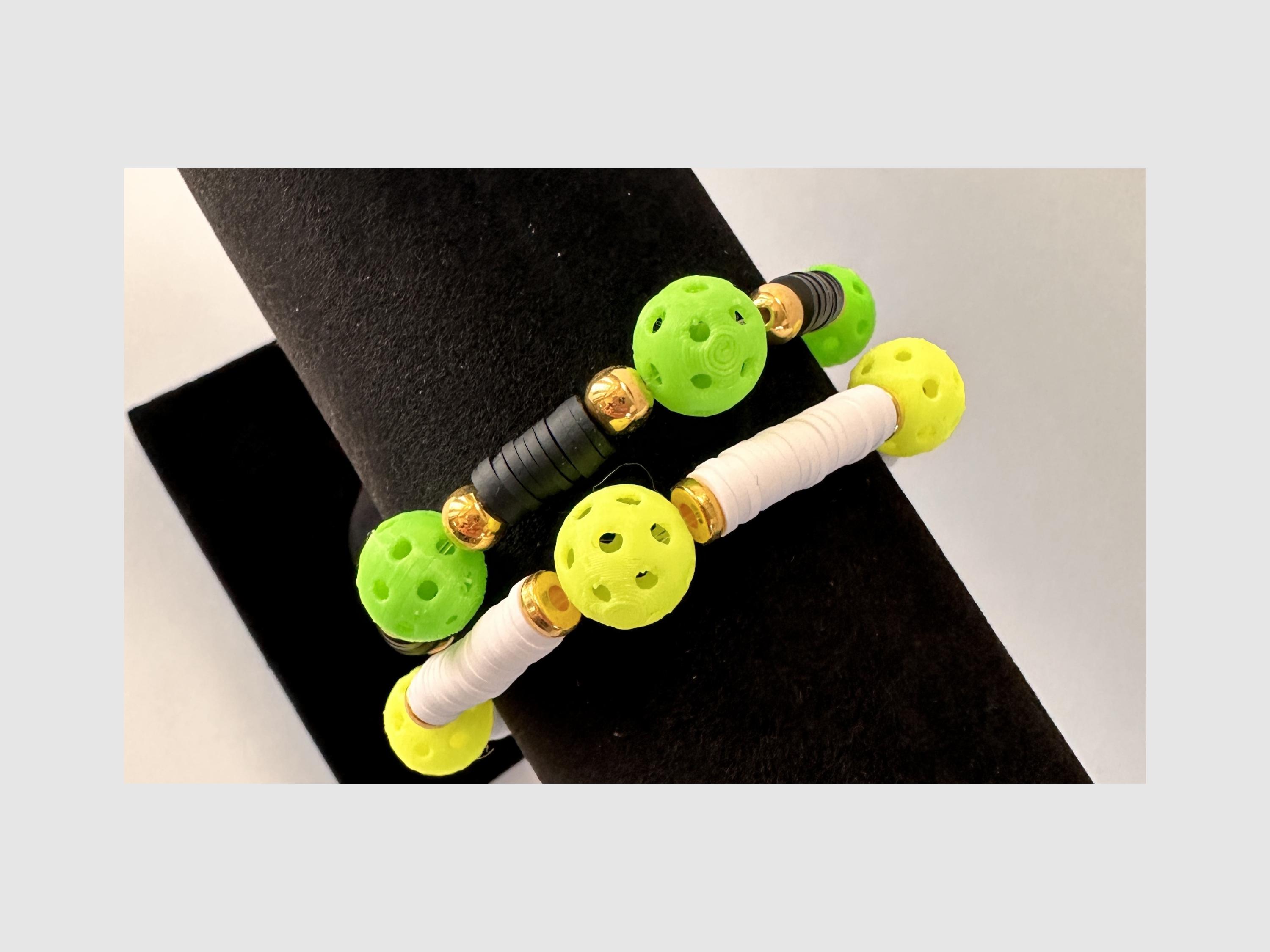 Mini Pickleball Paddles & Balls: Crafting Charms - 18pc Set - Thumbnail 4