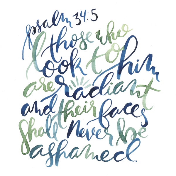 Psalm 34 - Etsy