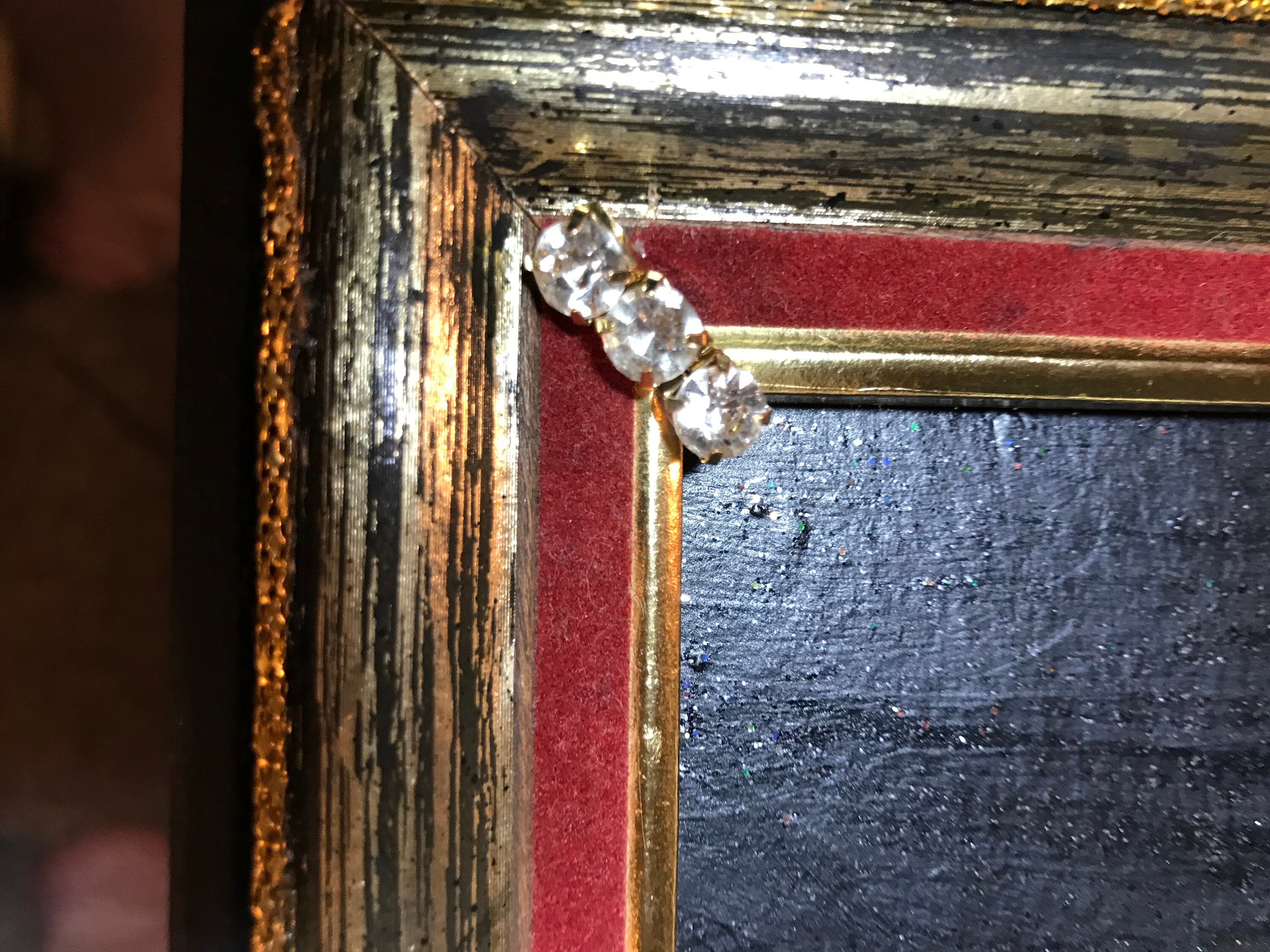 Free Shipping VINTAGE JEWELRY BOUQUET Jeweled Bouquet Vintage Jewel