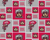Ohio State University Cotton Fabric