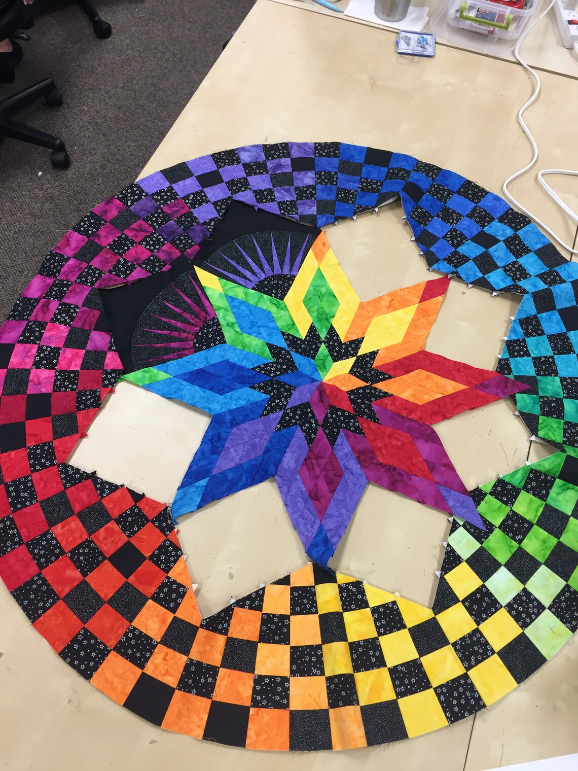 Jdj Circle of Life PATTERN ONLY Paper Piecing Quilt by Jacqueline De ...
