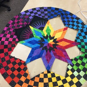 Jdj Circle of Life PATTERN ONLY Paper Piecing Quilt by Jacqueline De ...