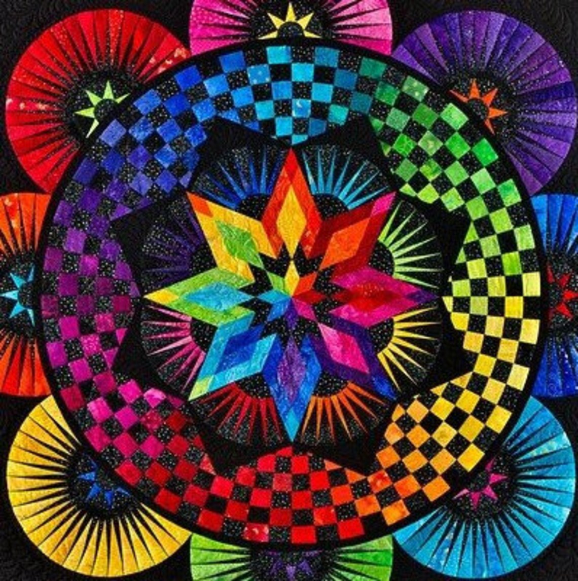 Jdj Circle of Life PATTERN ONLY Paper Piecing Quilt by Jacqueline De ...