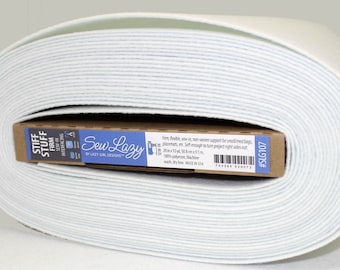 Stiff Stuff FIRM Sew In Stabilizer by Joan Hawley of Lazy Girl Designs