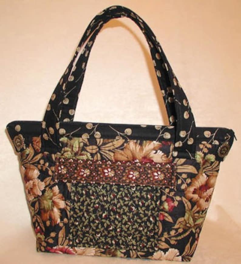 Towne Bag Pattern by Joan Hawley of Lazy Girl Designs - Etsy