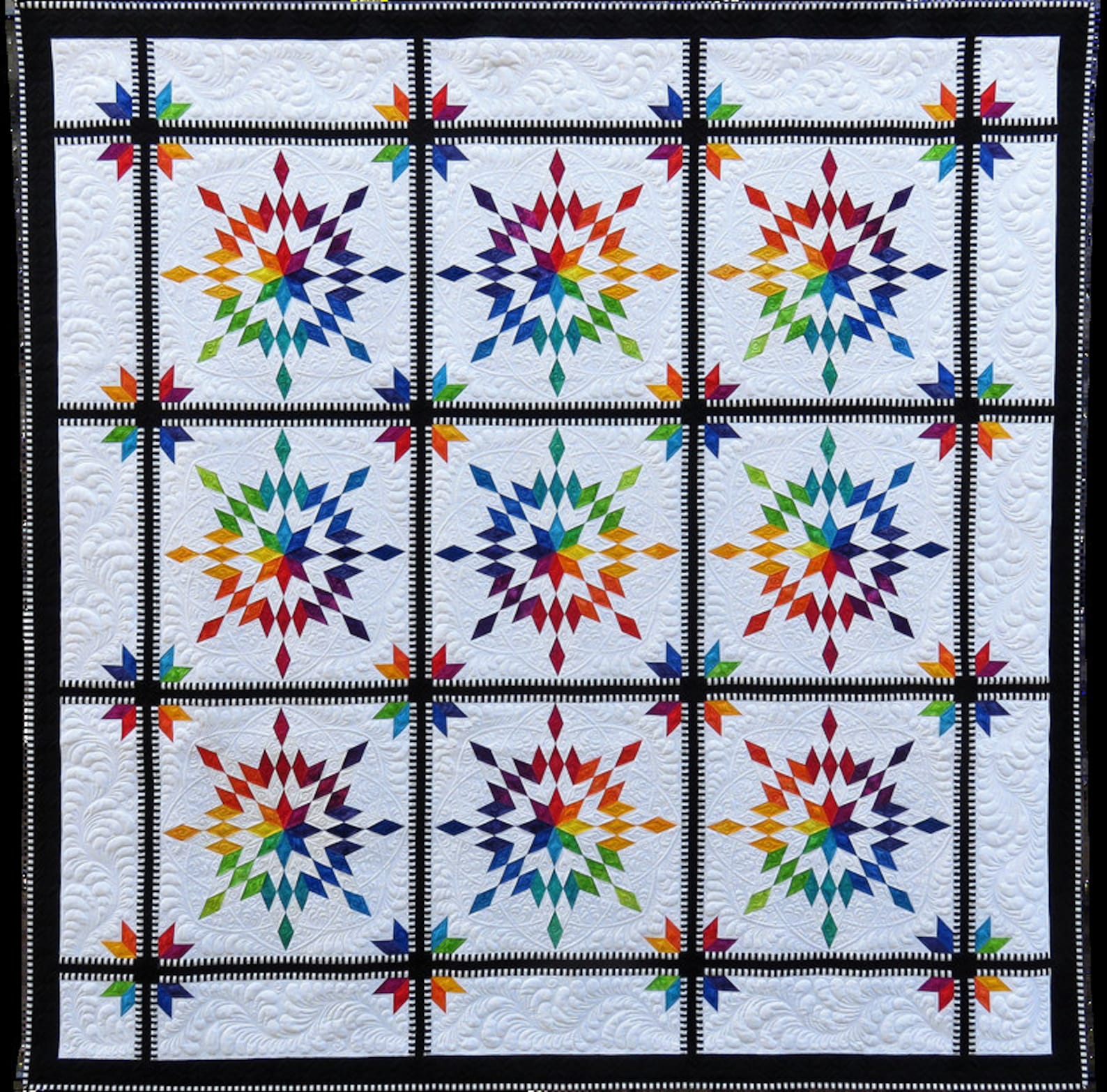 Jdj Luminosity PATTERN ONLY for Paper Pieced Quilt Pattern by ...