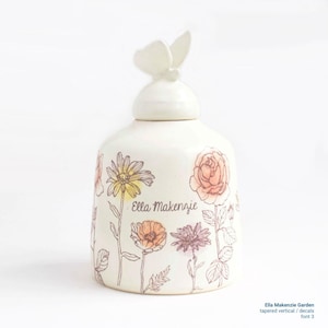 Statement Baby Urn - made to order - urn for infant, urn for baby, baby urn, custom baby urn, ceramic urn for baby, large baby urn