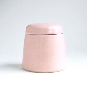 Soft Pink Baby Urn - 4 oz/8 oz - baby urn, small pet urn, keepsake urn, small pink urn, peach pink cremation urn