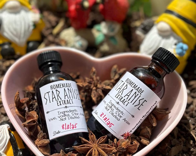 Organic Star Anise Extract – Small Handcrafted Batch