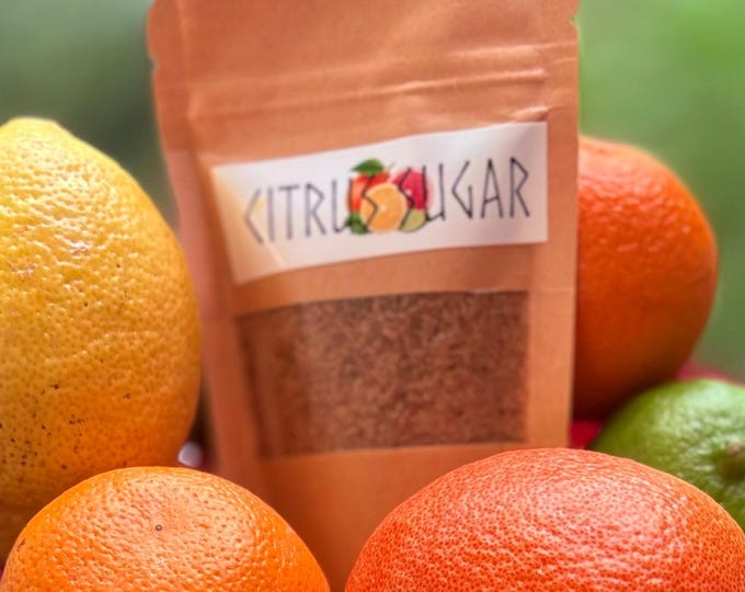 Citrus Infused Sugar