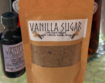 Organic Vanilla Infused Sugar