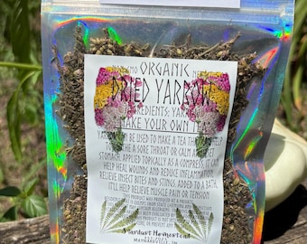 Organic Dried Yarrow