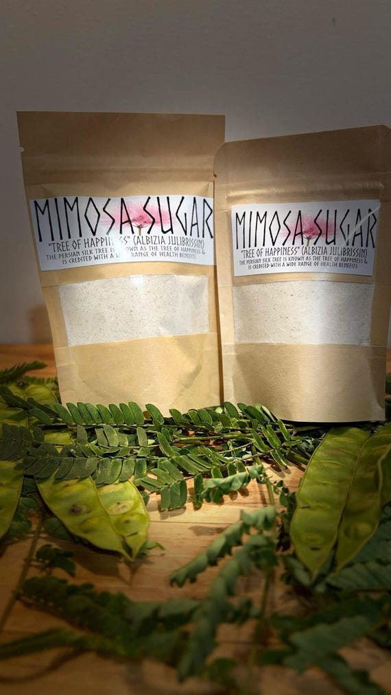 Organic Mimosa Blossom Sugar | Tree of Happiness | Hearthfire Collection