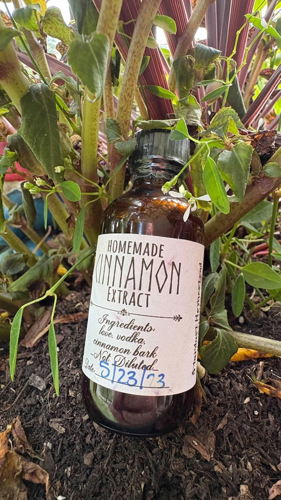 Homemade Cinnamon Extract
