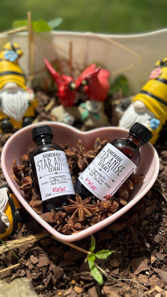Organic Star Anise Extract – Small Handcrafted Batch