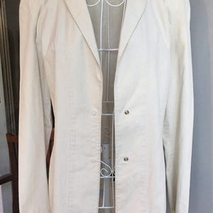 30%off-EMPORIO ARMANI Single-breasted Light Grey BLAZER Italy M