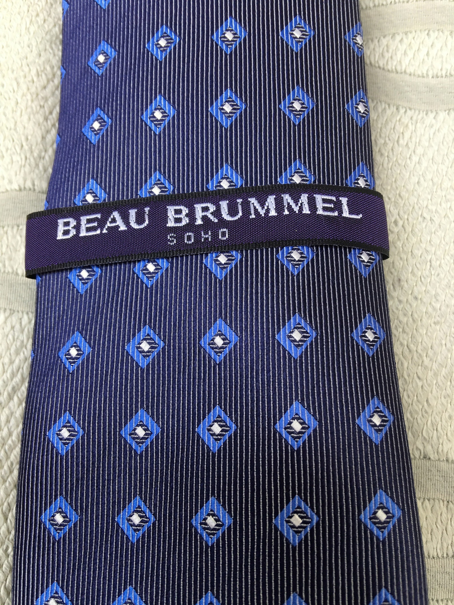 Beau BRUMMEL Soho SILK Tie Handmade NEW W Tags - Etsy