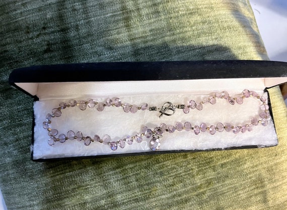 20%off STERLING AMETHYST NECKLACE - image 2