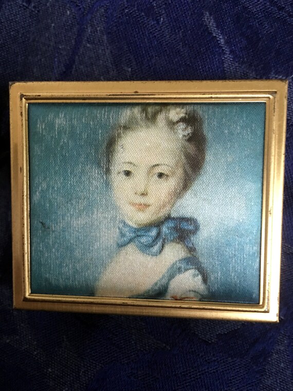 Vintage Compact Petty Cash MONEY BOX WALLET Coin C