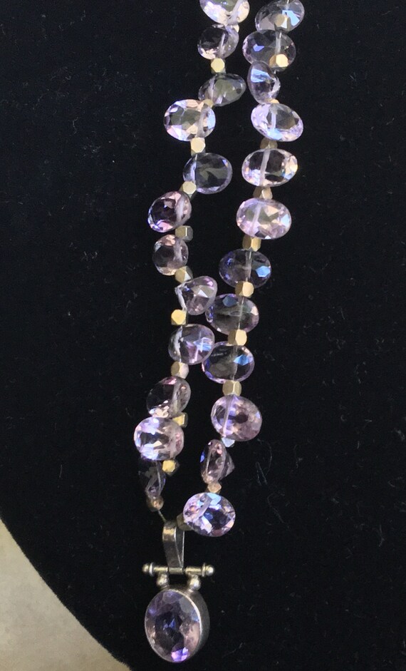 20%off STERLING AMETHYST NECKLACE - image 6