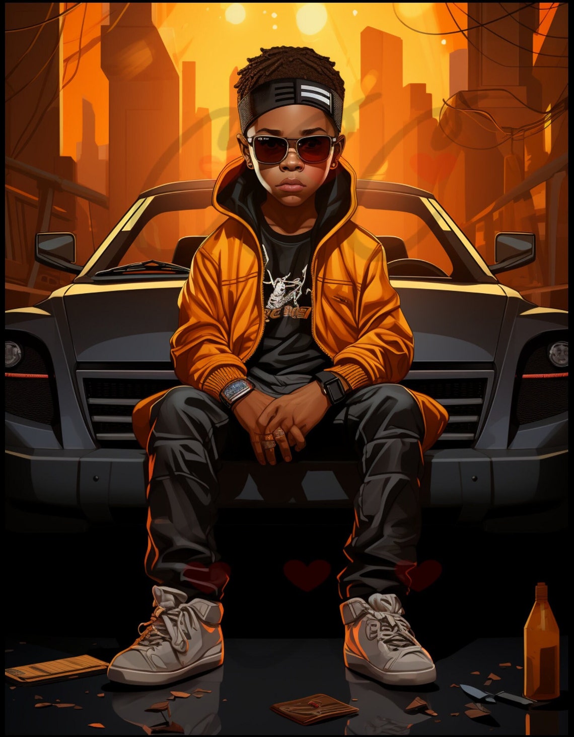 Bundled Swag Black King PNG Digital Download, Handsome Black Kings PNG