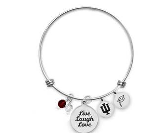 texas longhorns bangle bracelet custom college bracelets etsy