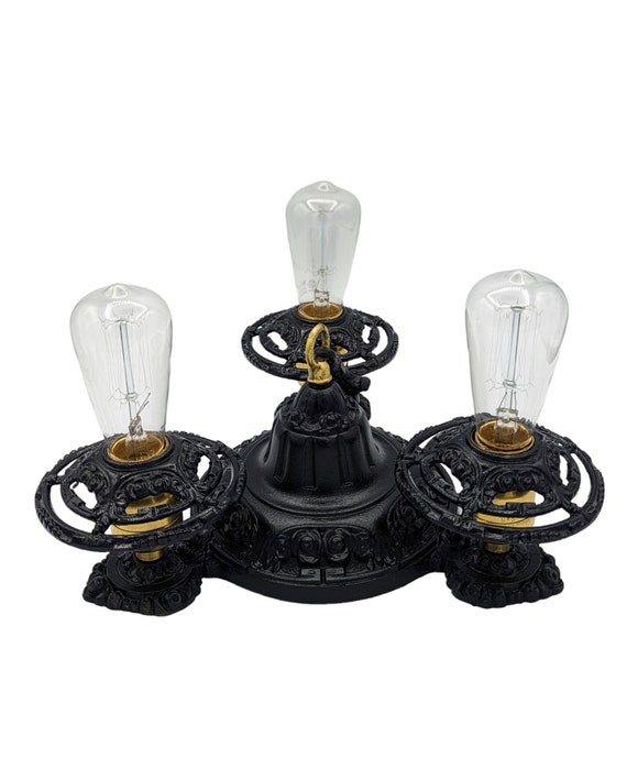 Old Iron Candlestick - Ca 1920 Old Iron Candlestick - Ca 1920