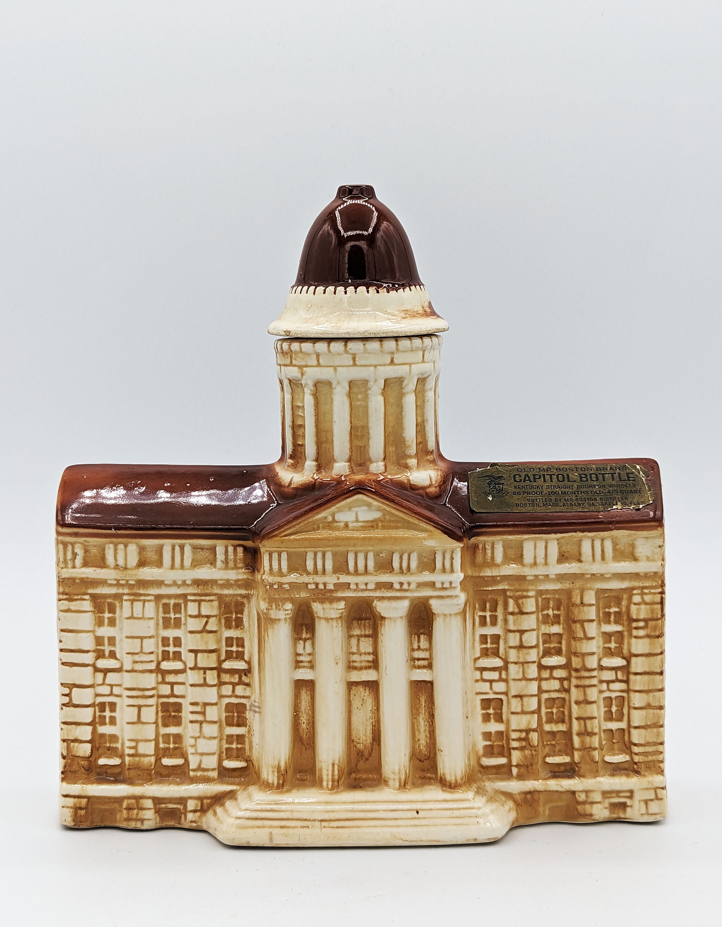 未使用品 ヴィンテージ オールド ミスター ボストン ガラス灰皿 8皿