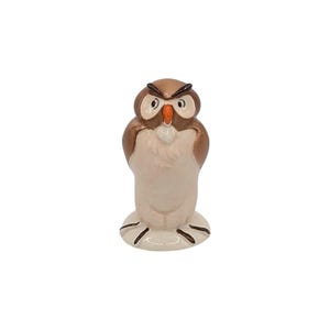 Vintage Beswick Pottery England Winnie The Pooh Owl from Walt Disney Productions Ca 1968-1990 in Ceramic Porcelain Figurine Hand Painted